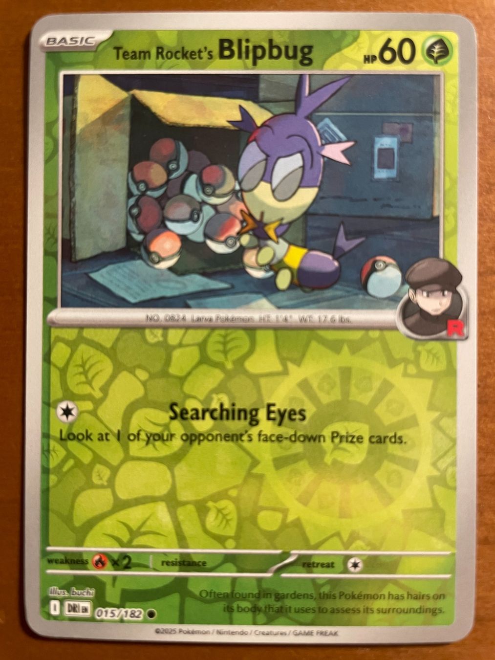 Pokémon Carte collezionabili: Pokemon Team Rocket's Blipbug Reverse (Versand gratis) – Nuovo (secondo la descrizione) da Chur venduto da Angerson
