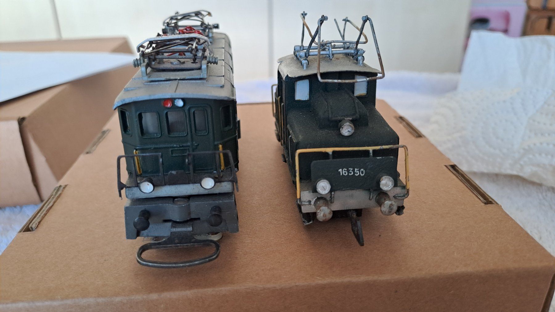 Wesa Modellini di ferrovie: WESA 2 Loks Ee 3/3 // EBT 110 / 35 – Difettoso da Winterthur venduto da Riebeli333 6