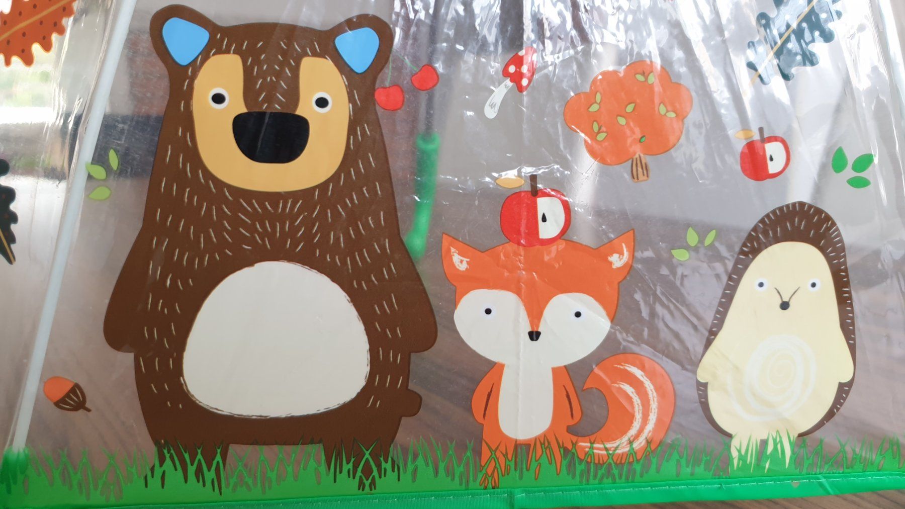 Altro per bambini: Kinder Regenschirm mit Wald Tiermotiven – Usato da Dietikon venduto da Antopo 1