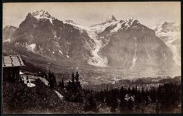 Fotografie Grindelwald, Blick nach dem W