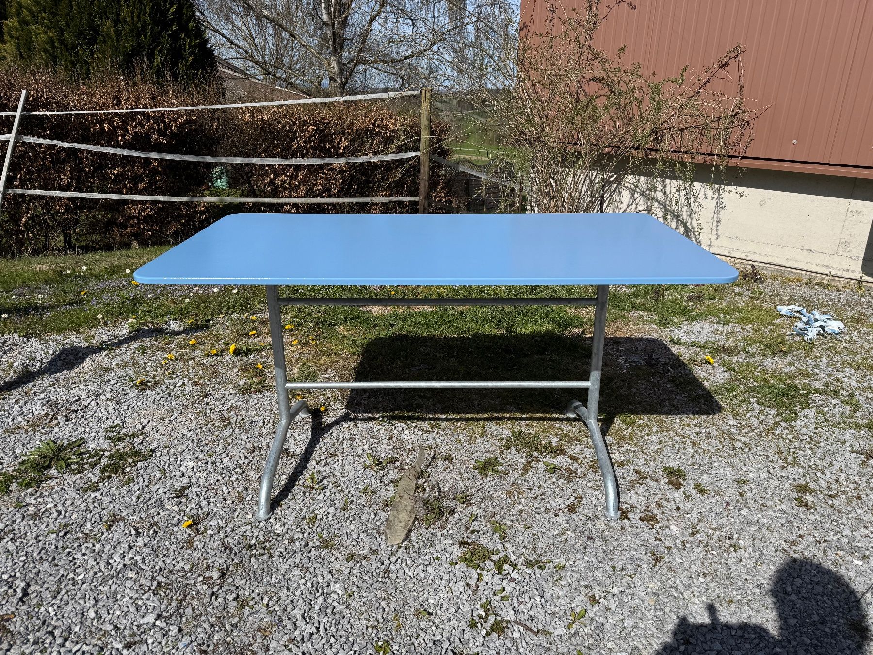 Bigla Tavoli: Gartentisch 120cm Neuhergestelt – Usato da Buch am Irchel venduto da alinea11 1