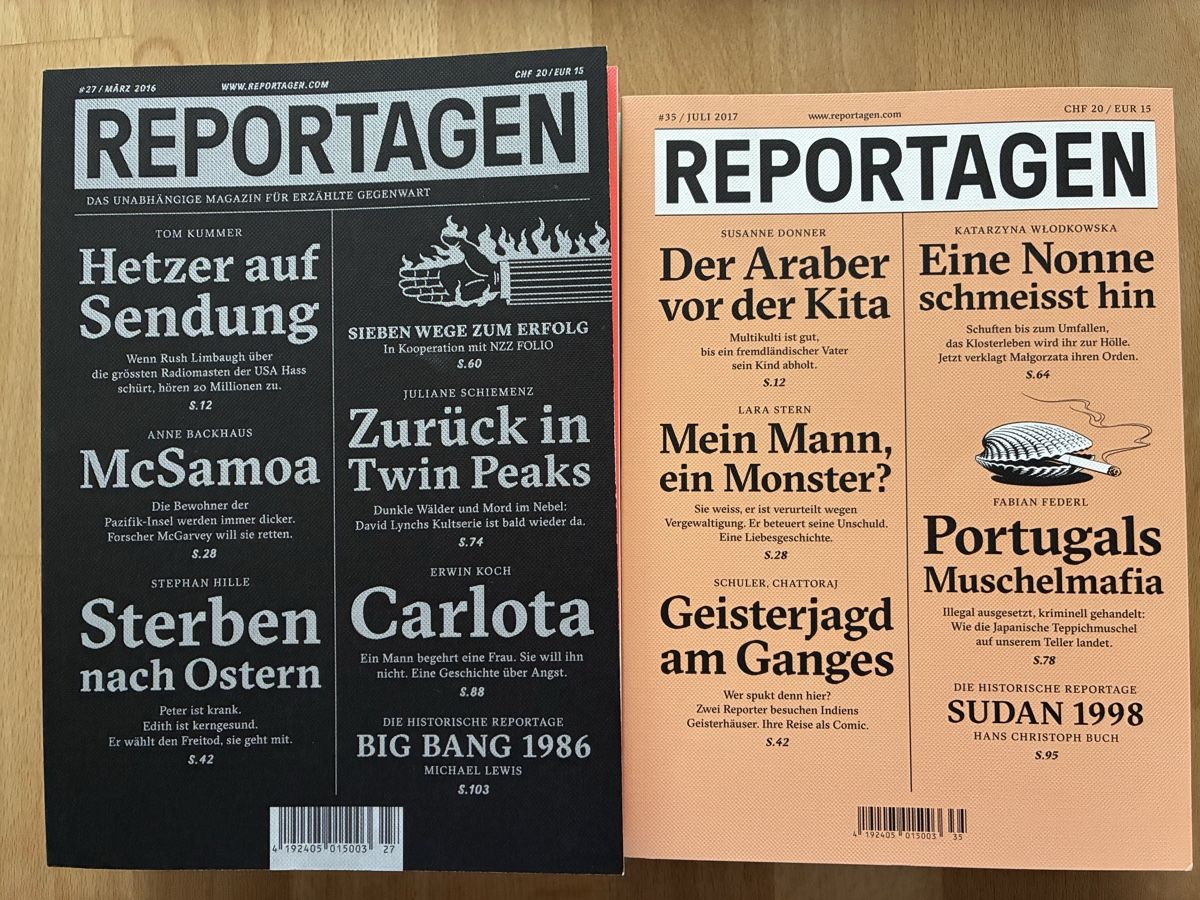 Zeitschriften & Magazine: REPORTAGEN 12 Hefte NEU – Neu und originalverpackt aus Bern von robin1971 5