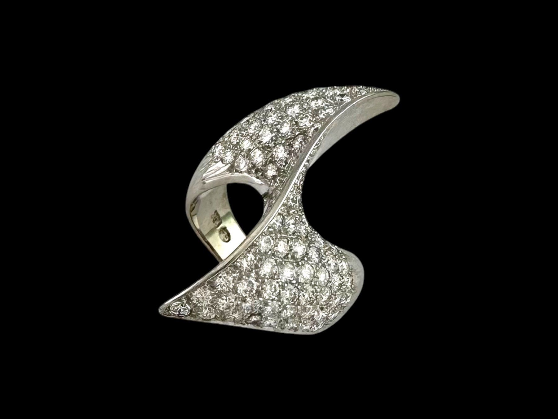 Gübelin Anelli: GÜBELIN, Diamant - Cocktailring, ca. 3.06 ct – Usato da Zuzwil SG venduto da artimmo 5