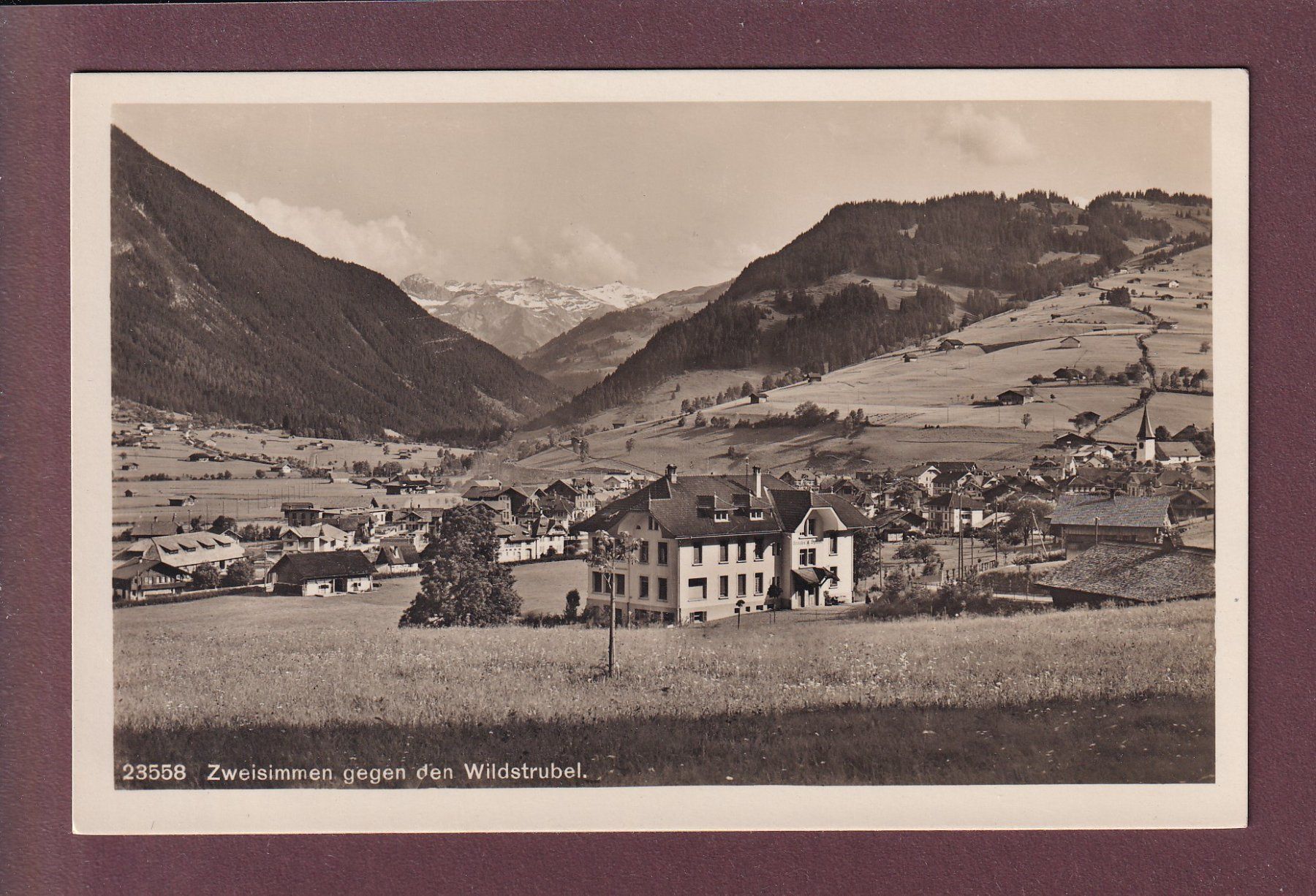 Cartes postales: ZWEISIMMEN - Wildstrubel – D'occasion à Pully par nicecards