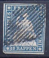 RAPPEN No. 23A avec 4 marges blanche