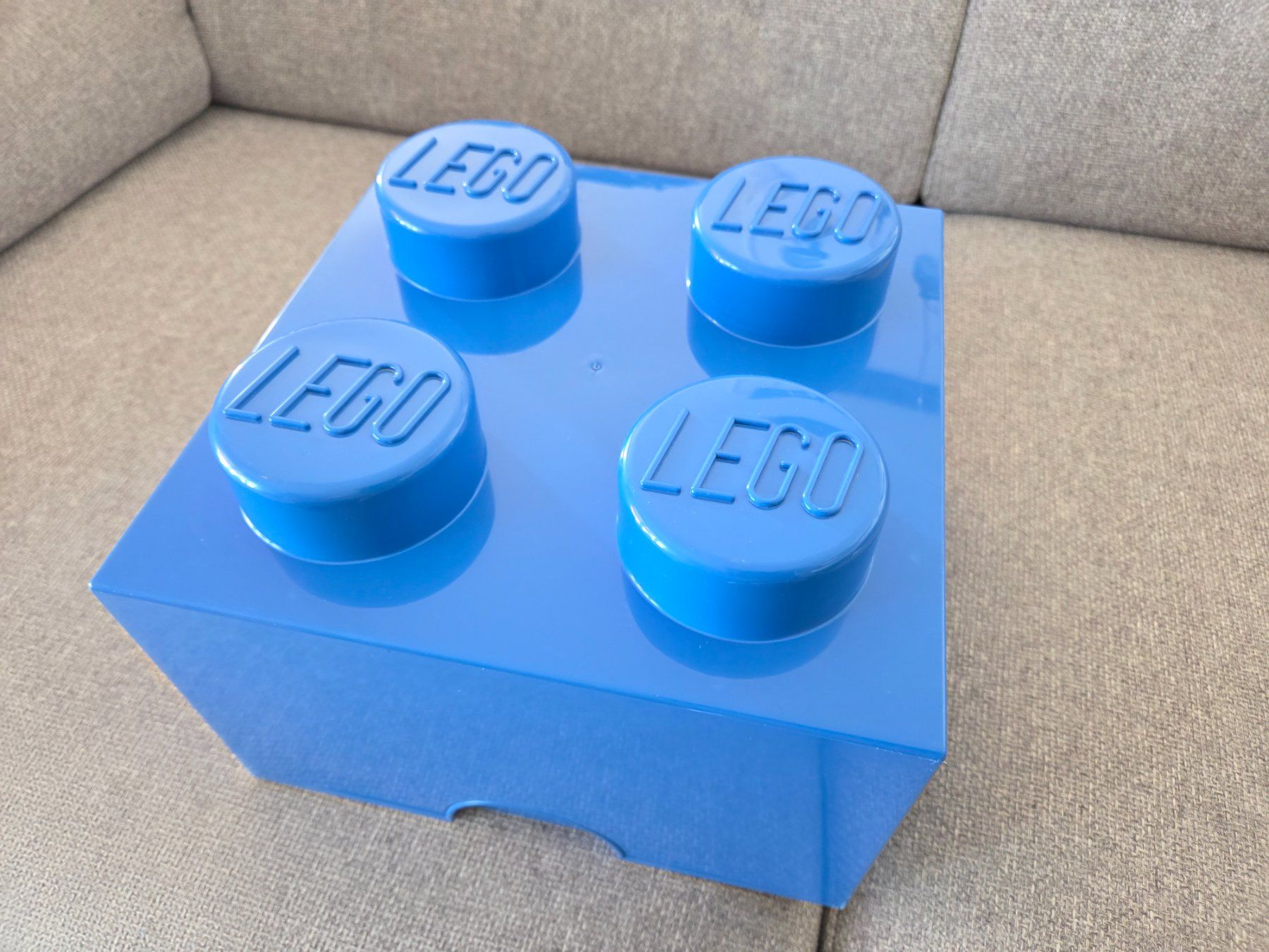 Lego Jeux de construction: Brique de rangement LEGO bleue – D'occasion à Villars-sur-Glane par Bolinot