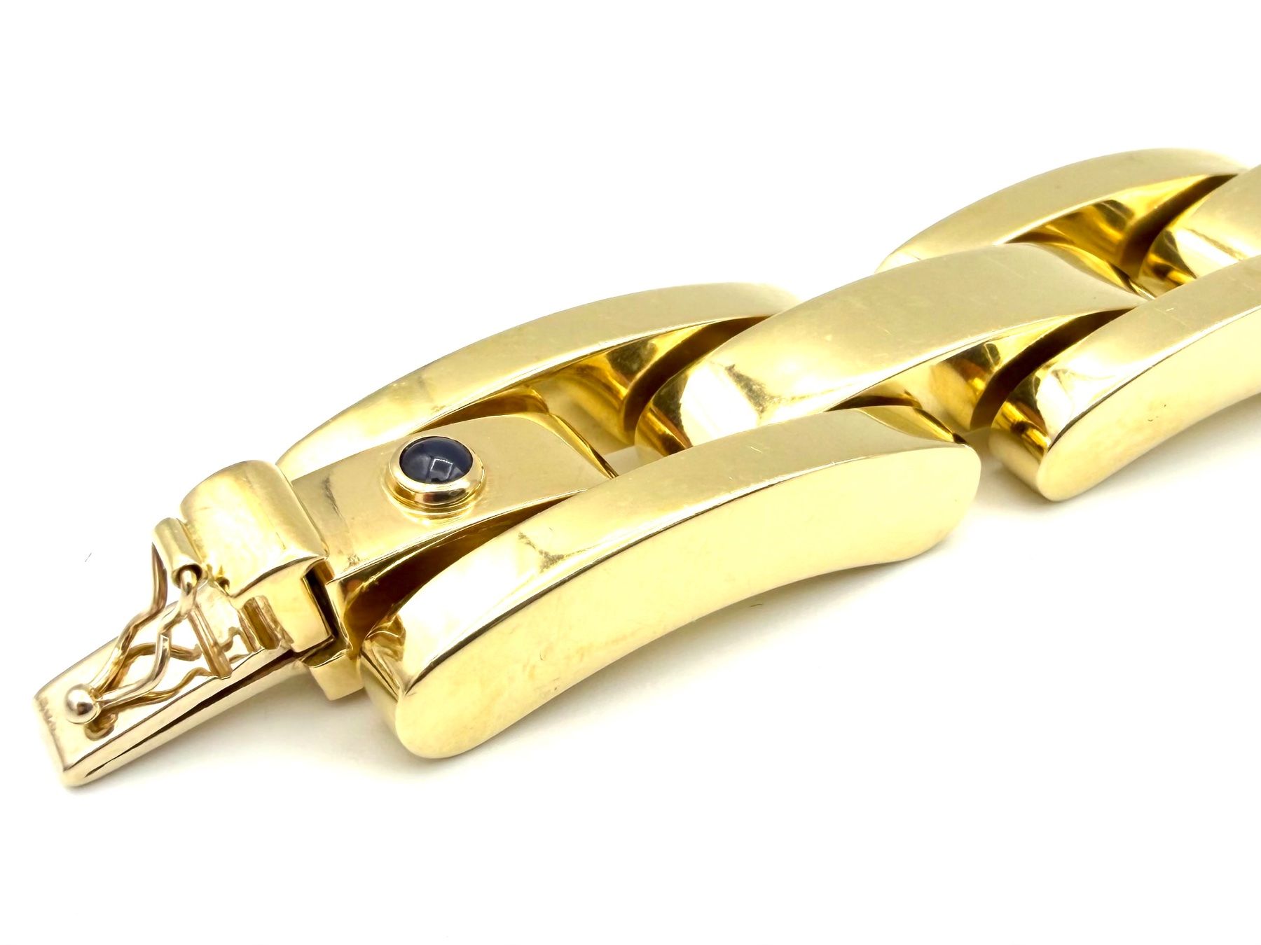 Bracciali & Braccialetti: Bracelet "TANK" or jaune 18K – Usato da Renens VD venduto da Diademe.sarl 1