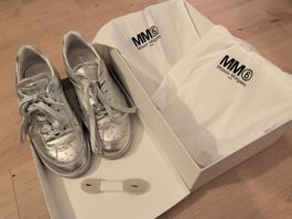 MM6 Maison Margiela Sneaker Silber, neu, Gr. 38.5/39
