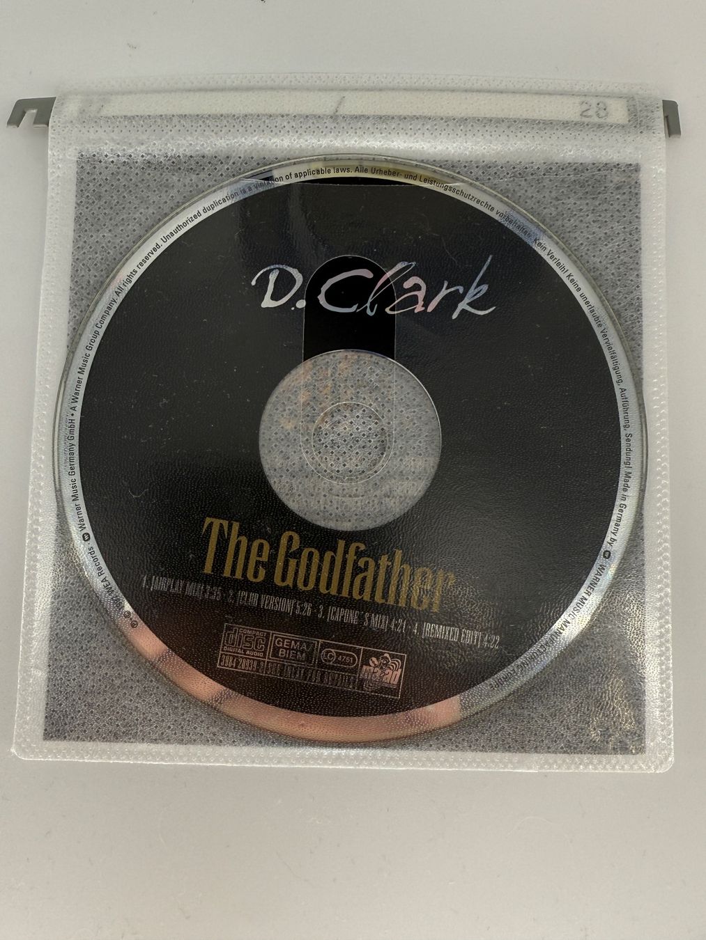 CDs: The Godfather (CD) 4 Lieder – Gebraucht aus Auenstein von moin. 1