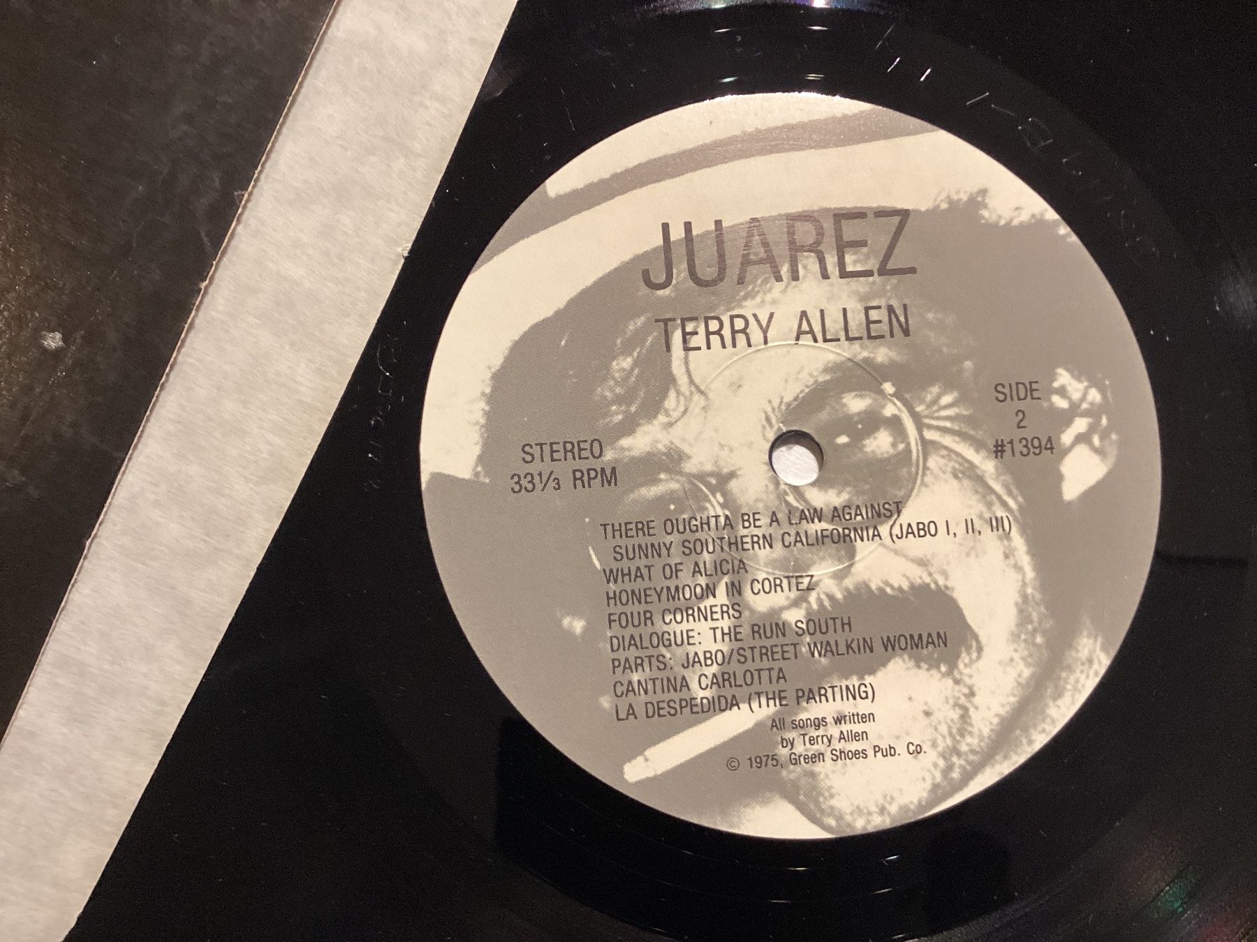 : Terry Allen LP - Juarez – D'occasion à Gutenswil par Hamzian 1