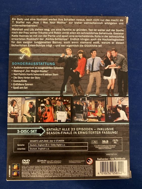 How I met your mother 7. Staffel Kaufen auf Ricardo