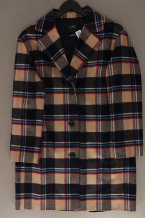 Set Wollmantel Gr. 38 kariert mehrfarbig
