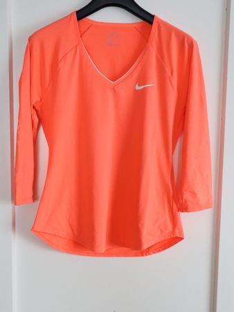 3/4 Arm Shirt, Nike, S, coral, Sport / Fitness / Joggen, ect