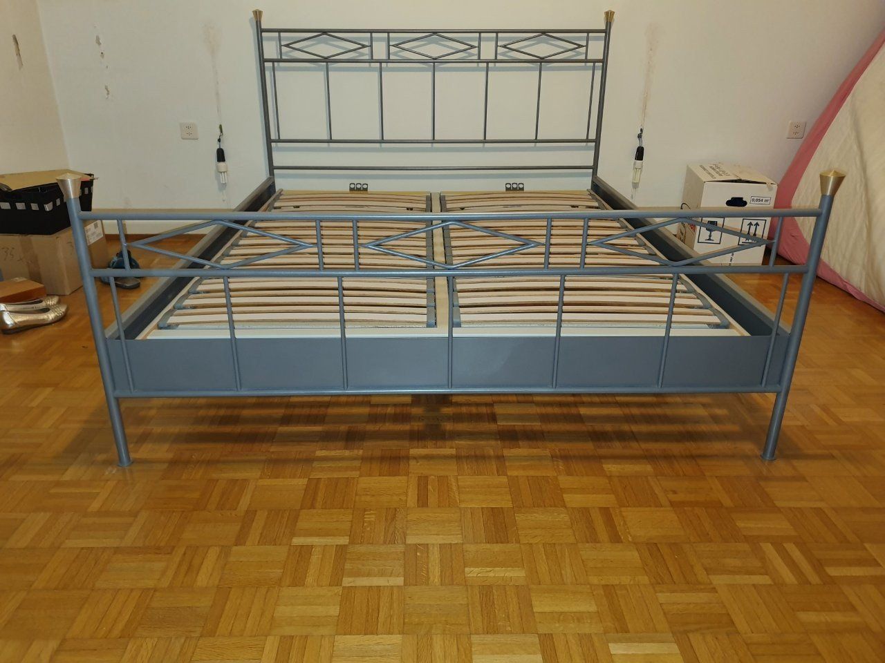 Betten: Romantisches Himmelbett, 160 x 200 cm, Doppelbett – Gebraucht aus Basel von Rolibus 4