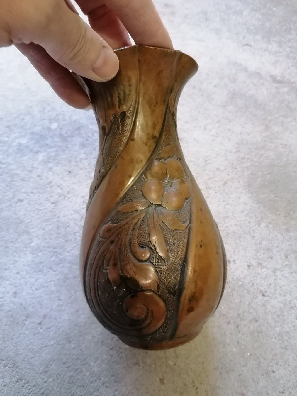 Vasi & Recipienti: Antike Vase aus Kupfer – Usato da Muri AG venduto da goodmood17 1