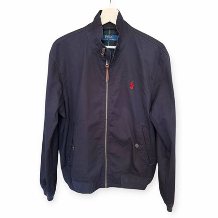 Polo Ralph Lauren Veste Harrington Doublure Tartan – Navy –