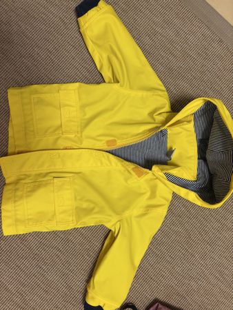 Petit Bateau Regenjacke, gelb, Grösse 74 cm, Top Zustand