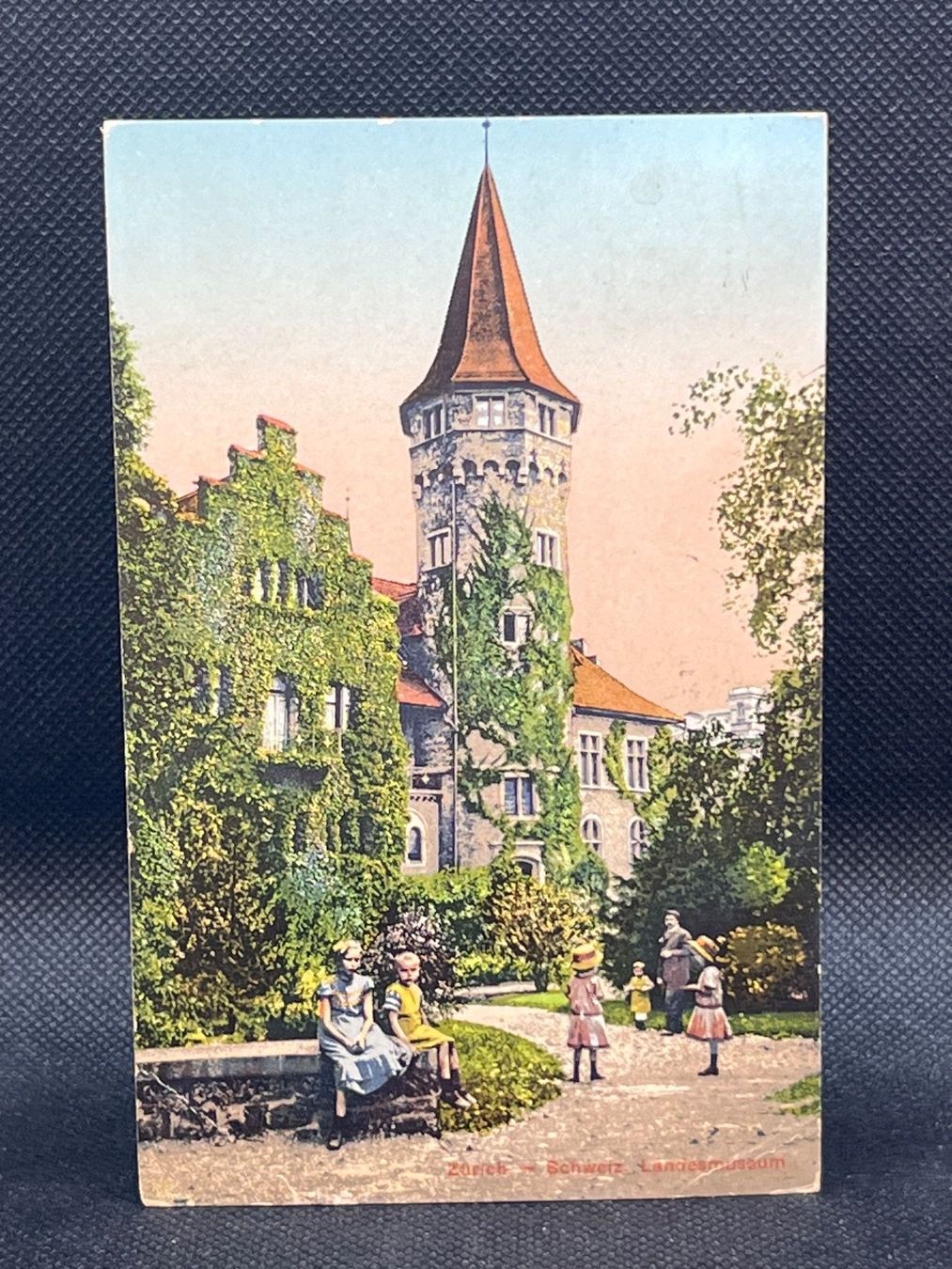 Cartoline postali: Zürich - Schweiz. Landesmuseum – Usato da Widnau venduto da Brusi9