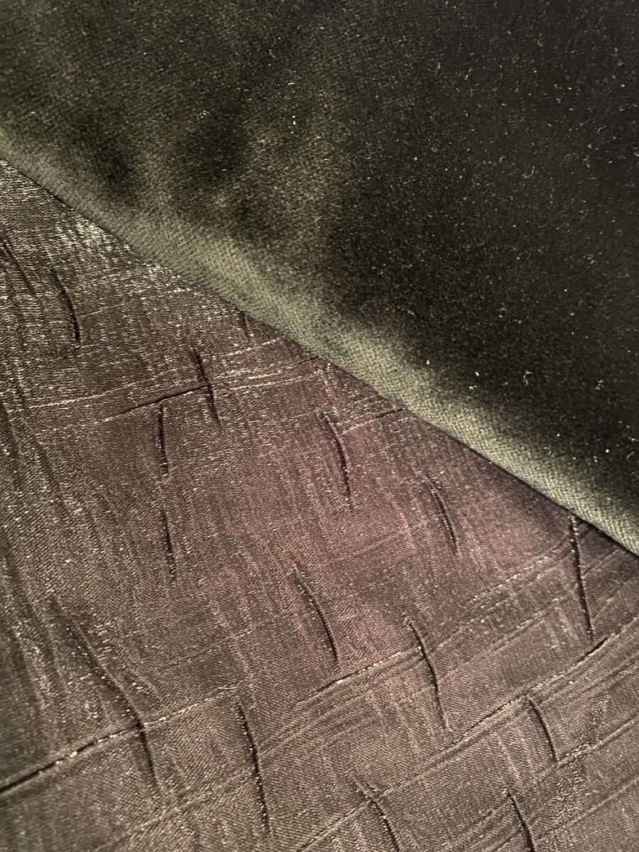 Stoffe: Jetzt noch !!! 2 Stoffe: Schwarzer Samt / Taft Stoff 👗 – Neu (gemäss Beschreibung) aus Flawil von sonnengeist 1