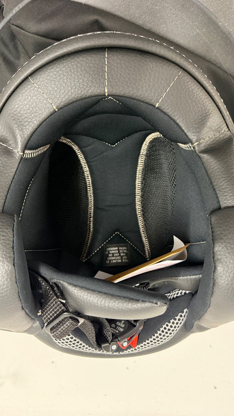 Caschi & visiere: MAX Helm silber mit Visier: S – Nuovo (secondo la descrizione) da Schlieren venduto da carmotica 5