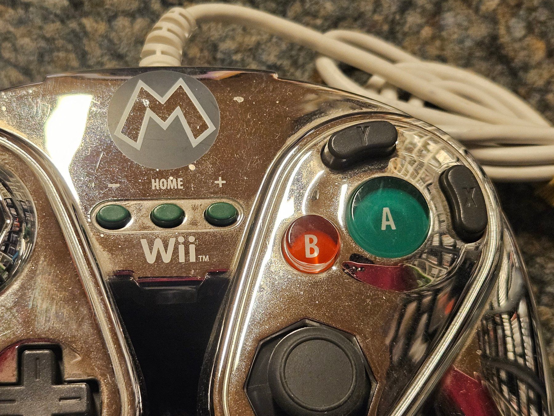 Nintendo Controller: Original Wii Gamecube Controller Metal Mario Edition – Usato da Hindelbank venduto da GameBoy1981 1