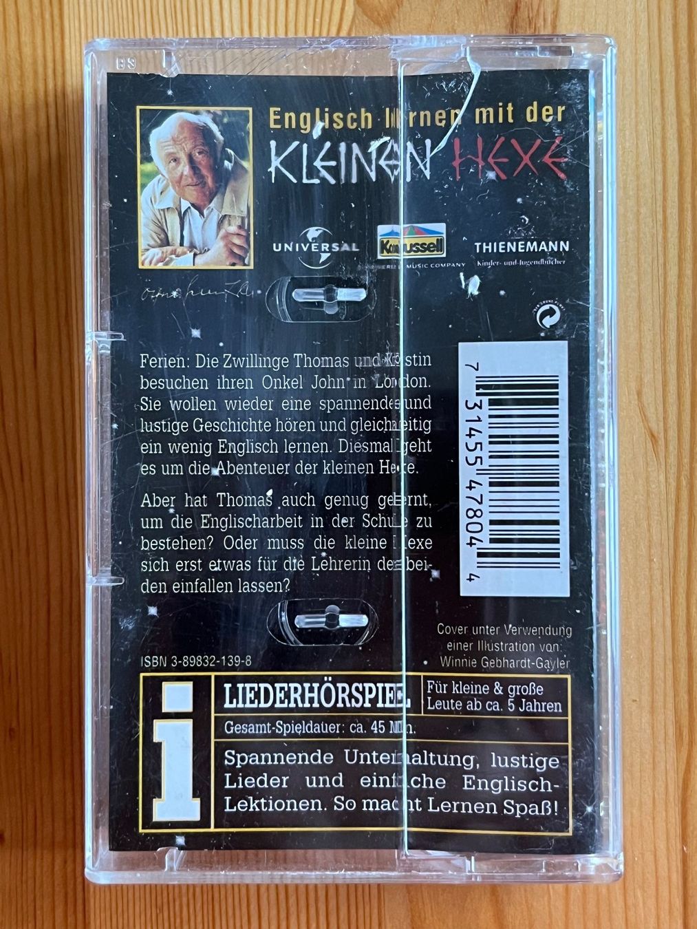 Musicassette: Englisch lernen mit der kleinen Hexe – Usato da Zürich venduto da Gurkis 1