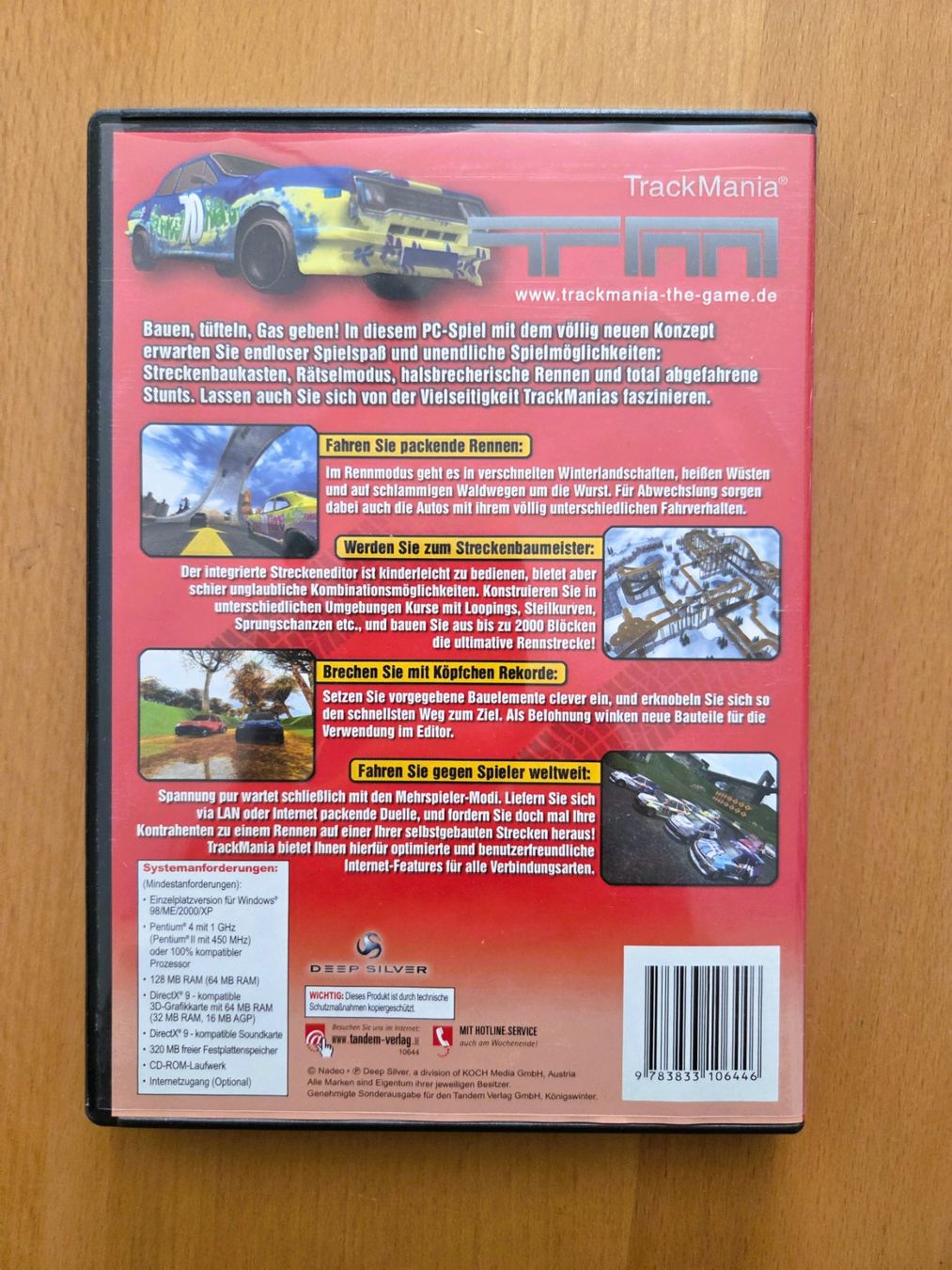 Giochi: PC - CD ROM GAME - TRACK MANIA – Usato da Brüttisellen venduto da Nighttrain 2