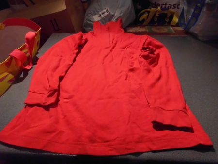 Rollkragenpullover Grösse 164, Formicol, rot