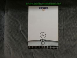 Mercedes-Benz /8 W114 250 1968/03 Prospekt deutsch