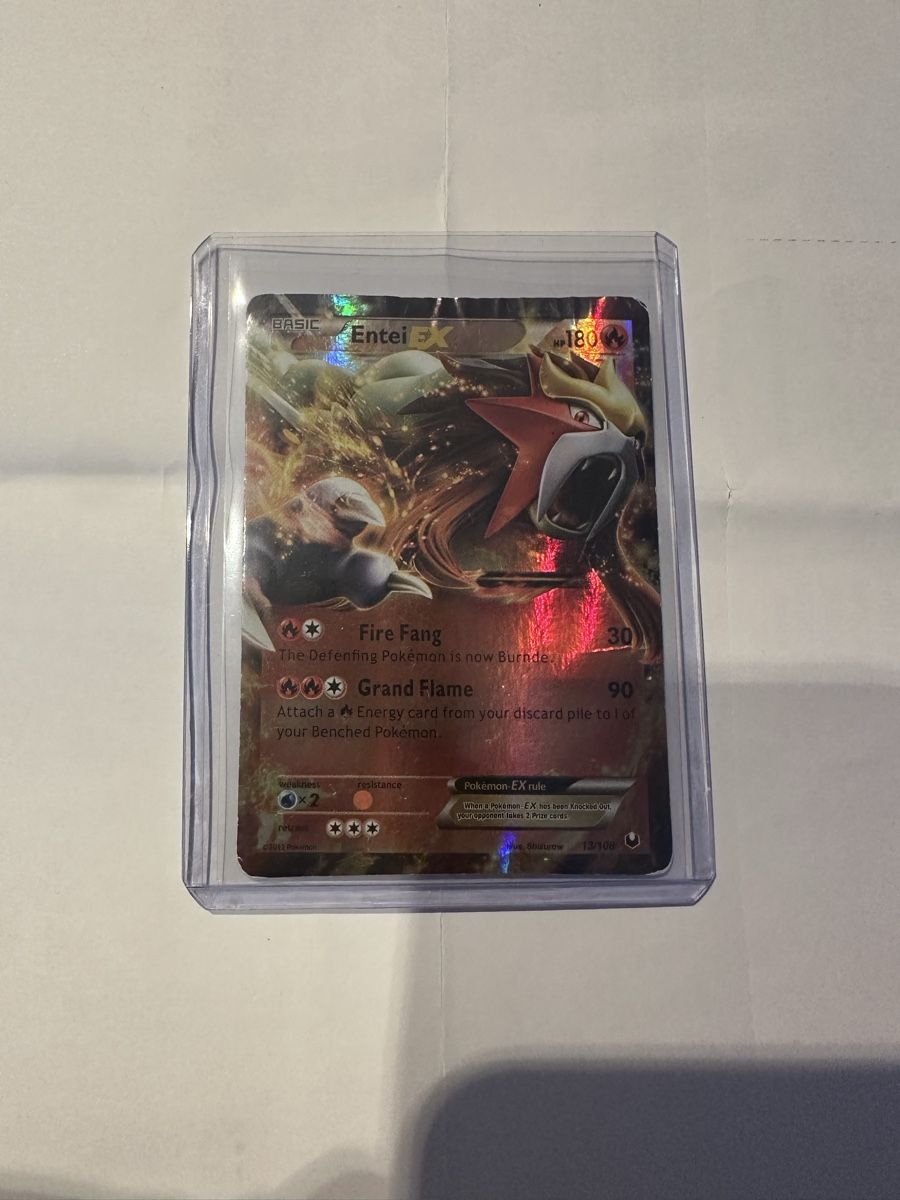 Pokémon Carte collezionabili: Entei EX 13/108 EN – Usato da Knonau venduto da dor_jd7k 4