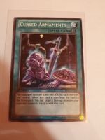 Yugioh Cursed Armaments first Edition