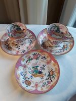 Minton 1890 antikes Kaffeeset, 2 Tassen, 3 Untertassen, 3970