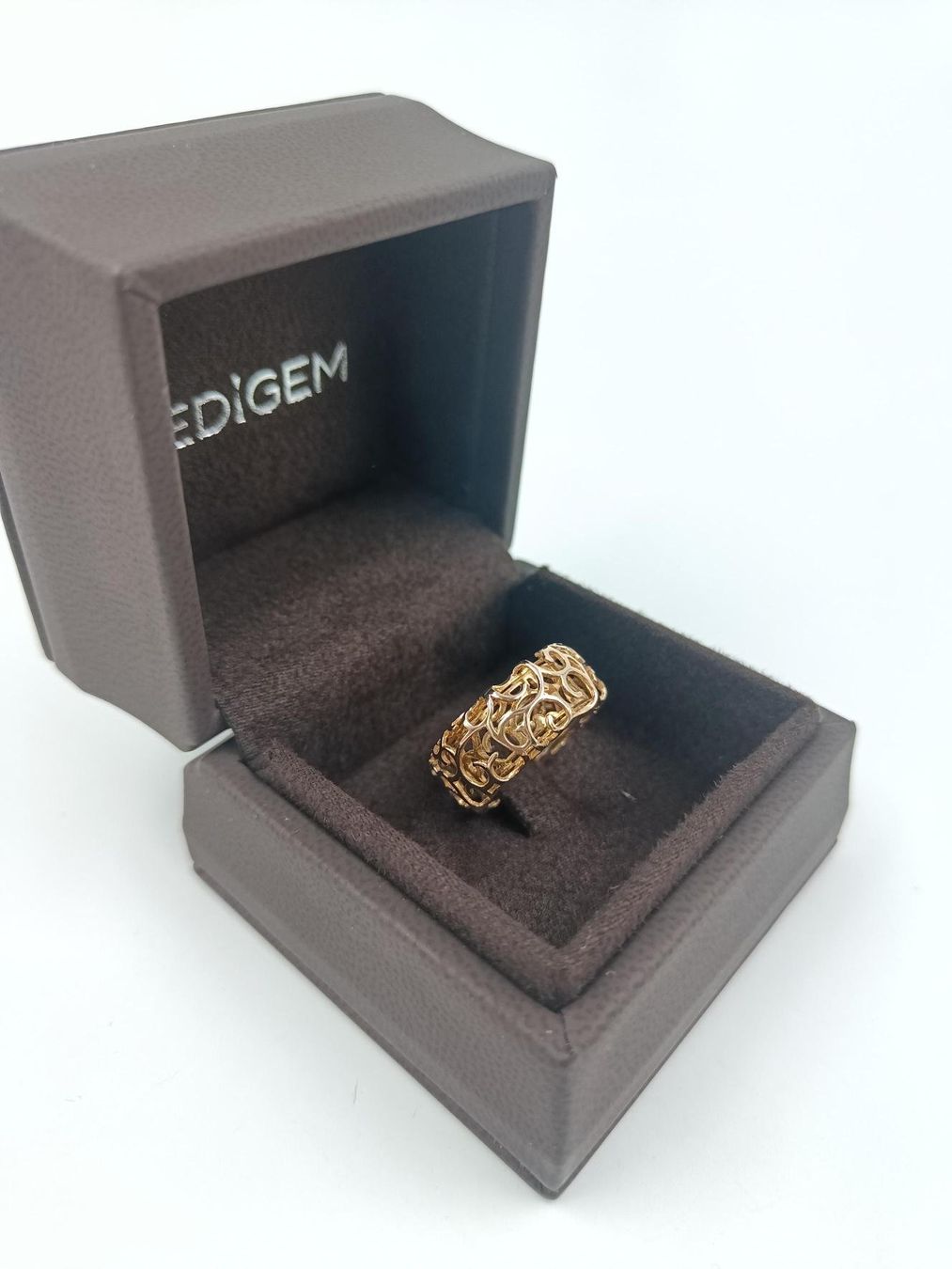 Bucherer Ringe: BUCHERER VERSPIELTER ROTGOLDRING – Gebraucht aus Luzern von EdiGem 4