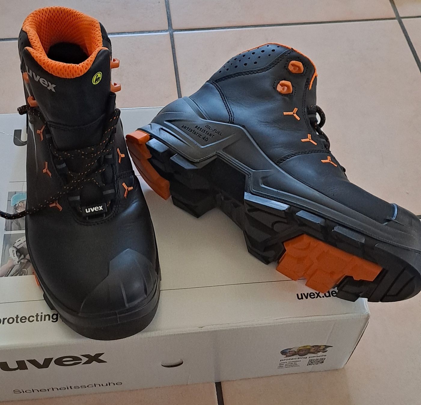 Uvex Herrenschuhe: Sicherheitsschuh – Neu und originalverpackt aus Gampel von hil_q526 2