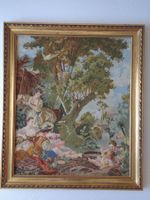 Goldrahmen mit Gobelin – Jugendstil