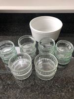 Set of Soufflé dish and cups