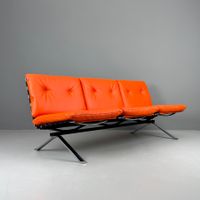 Knalliges Vintage Sofa von Hans Eichenberger für Girsberger