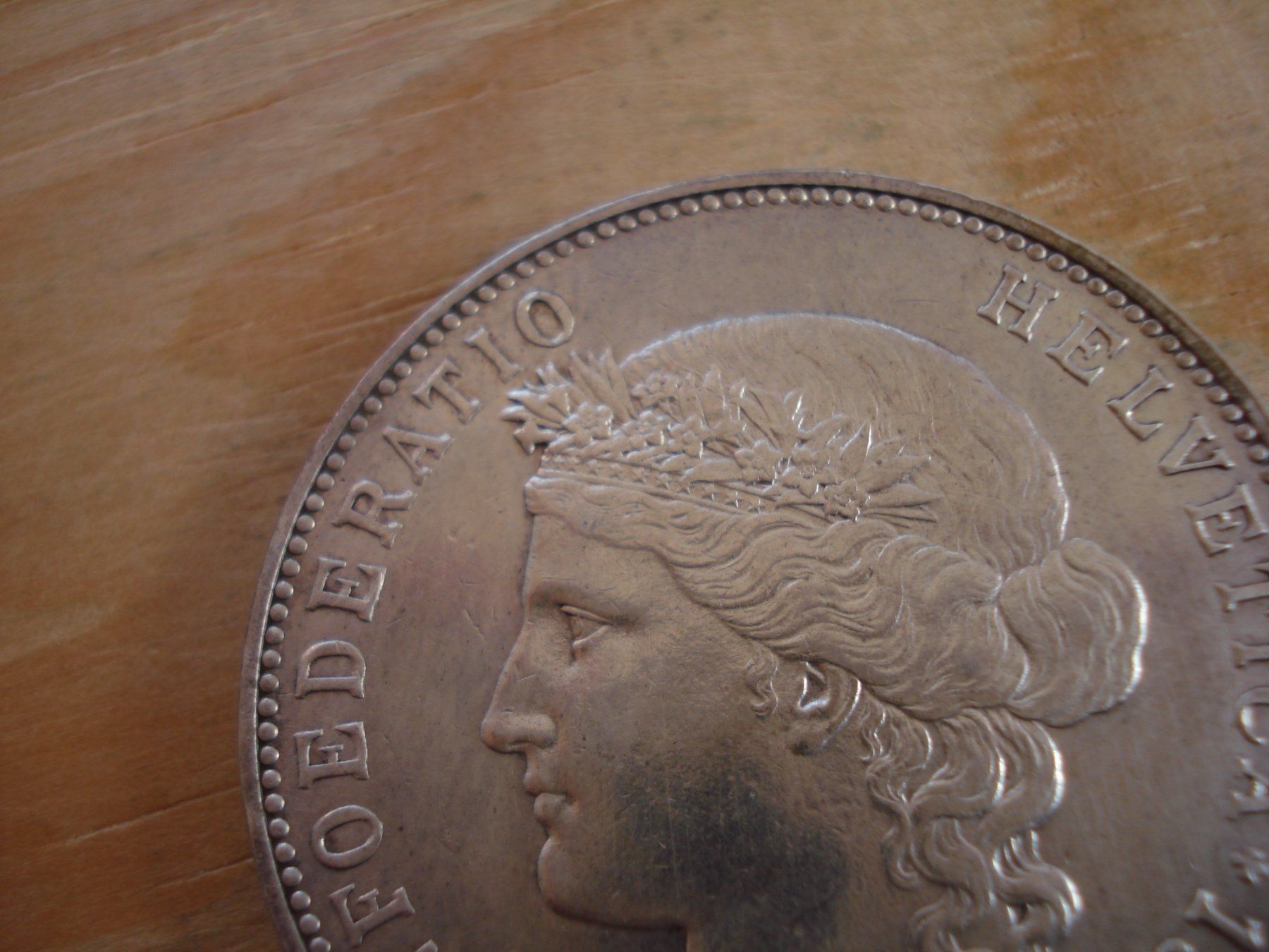 Tutti le monete: (P2) 5 Franken 1904 UNZ- – Usato da Erlach venduto da Net-Coins 1