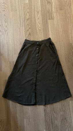 Leichter Sommerrock mit Taschen, Gr 36