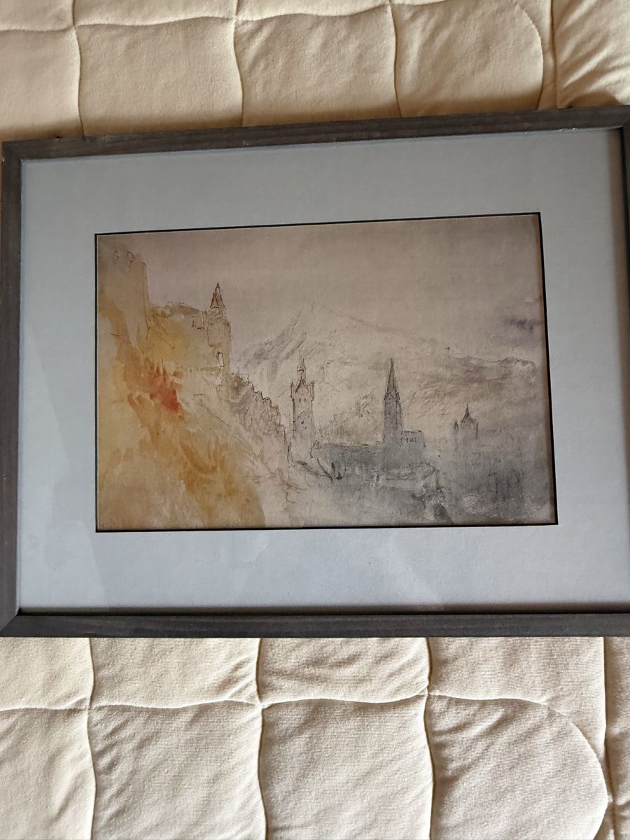 Foto & Immagini: 3er Set Kunstdrucke Baden Aargau wiliam Turner, gerahmt – Usato da Altdorf UR venduto da Pedrob3 3