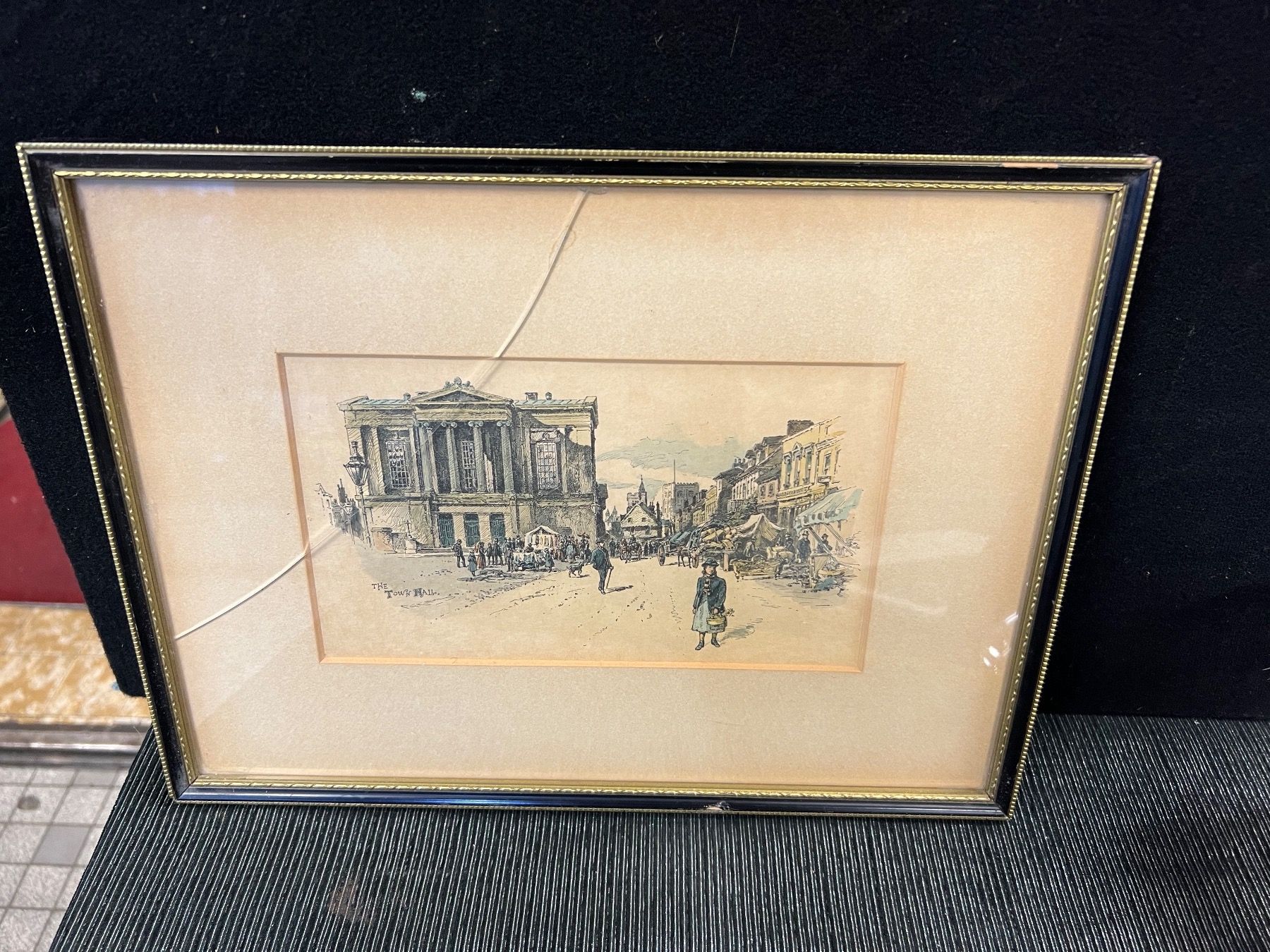 Incisioni: GRAVURE THE TOWN HALL – Usato da Genève venduto da Leboucheoreilles