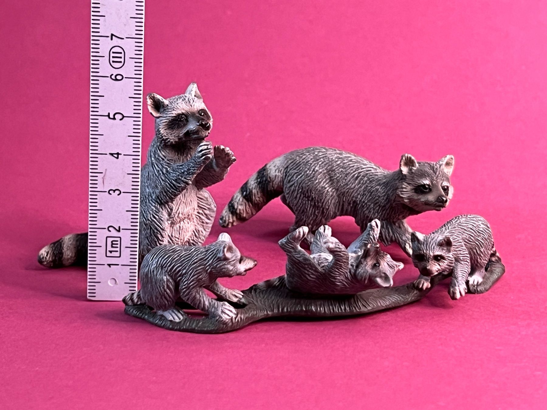 Schleich Statuette: Schleich Waschbär Familie – Usato da Ennetbaden venduto da mapa05 1