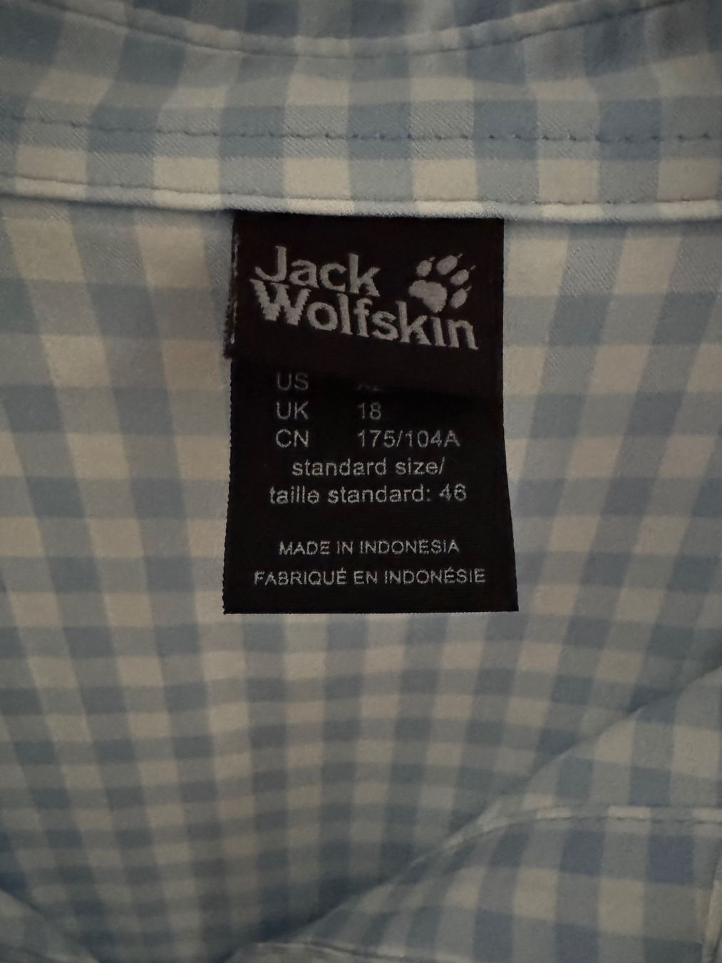 Jack Wolfskin Camicette: Jack Wolfskin Damen Wanderhemd XL / Taille 46 – Usato da Gebenstorf venduto da baumhaus64 1