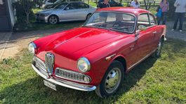 Alfa Romeo Giulietta Sprint, auto d'epoca, rosso