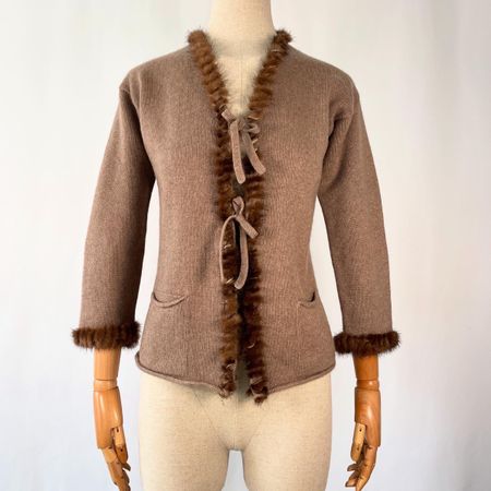 GENTRYPORTOFINO Cashmere Cardigan