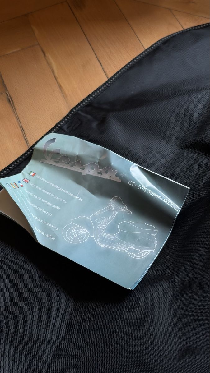 Decken: Vespa Beinschutzdecke GTS – Neu und originalverpackt aus Oberengstringen von nyimaweb 3