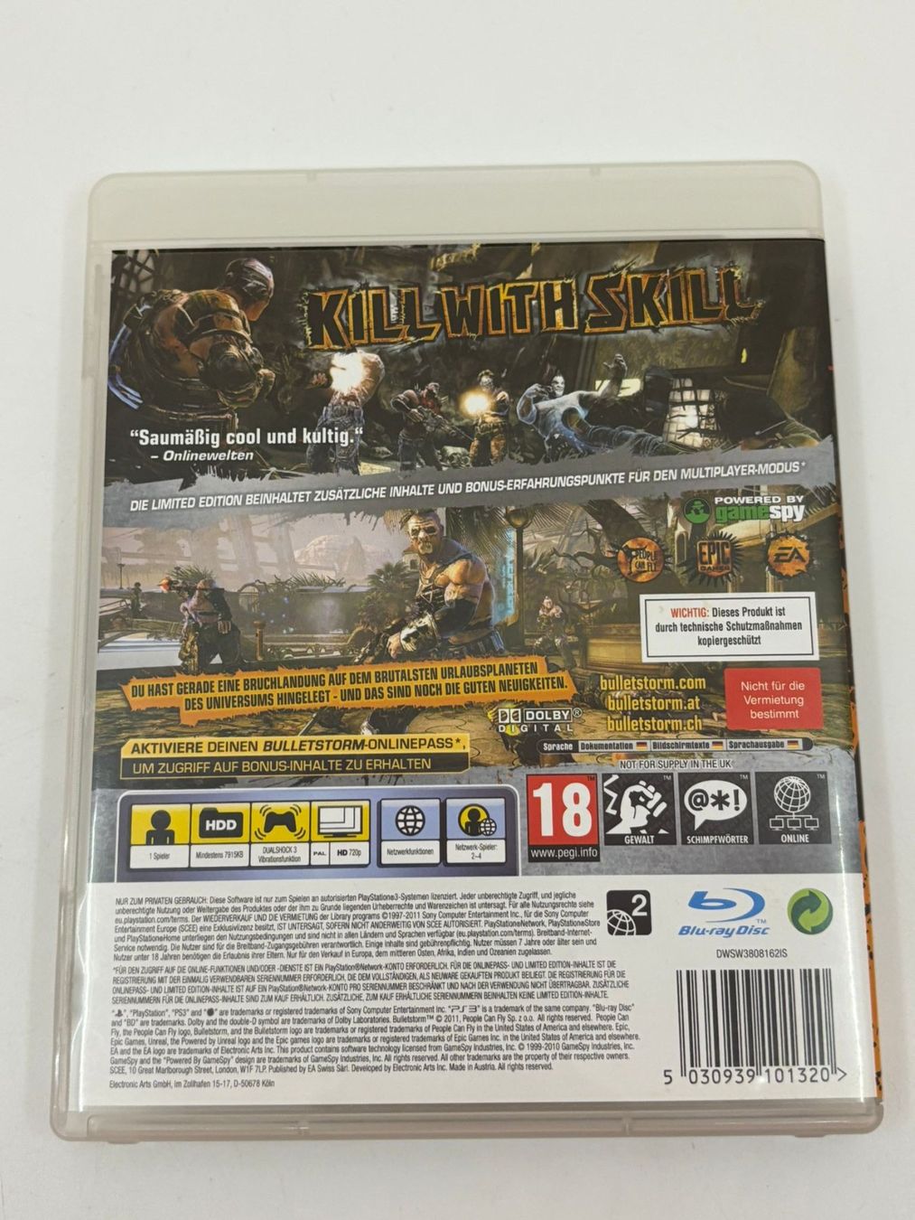 Giochi: Bulletstorm Limited Edition (PS3) – Usato da Herisau venduto da Seyashop1 2