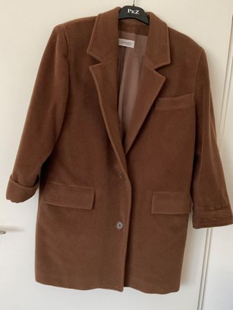MISSONI Vintage warme Wolle Kaschmir Jacke Gr 38 Braun