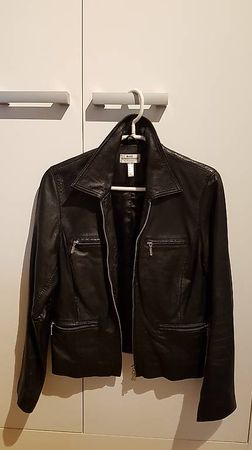 Lederjacke kurz