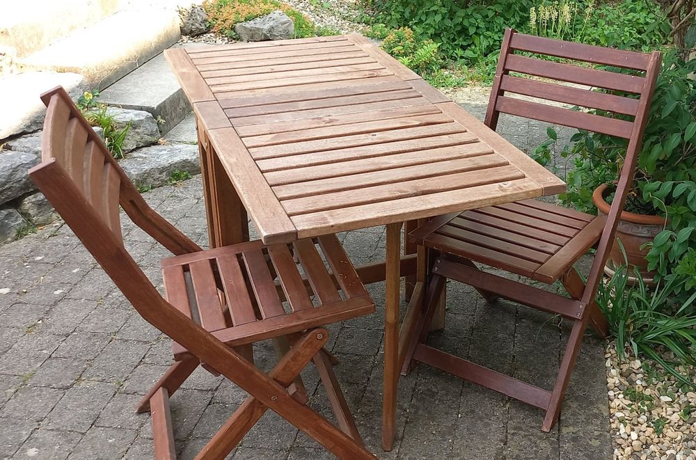 Ikea Applaro Klapptisch aus Holz Kaufen auf Ricardo